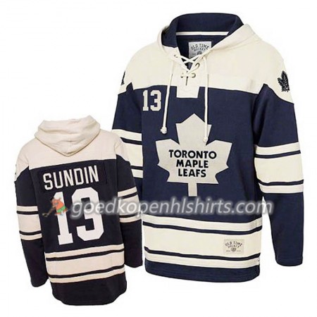 Toronto Maple Leafs Mats Sundin 13 Blauw Hoodie Sawyer - Mannen